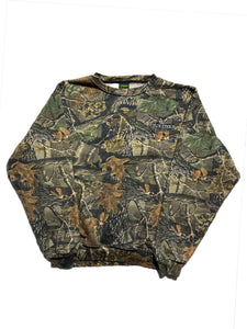 VINTAGE REALTREE CABELAS CREWNECK SIZE LARGE