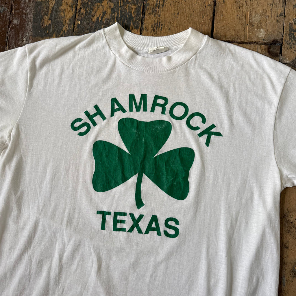 Vintage Shamrock Texas T Shirt Size - Small