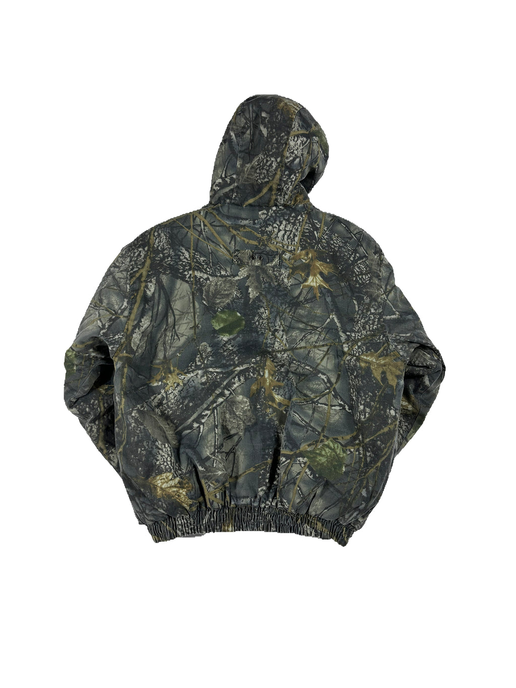 VINTAGE REALTREE HOODED BOMBER STYLE JACKET SIZE XL