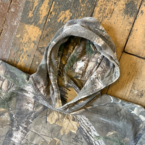 Vintage Camo Hoodie Size M - L