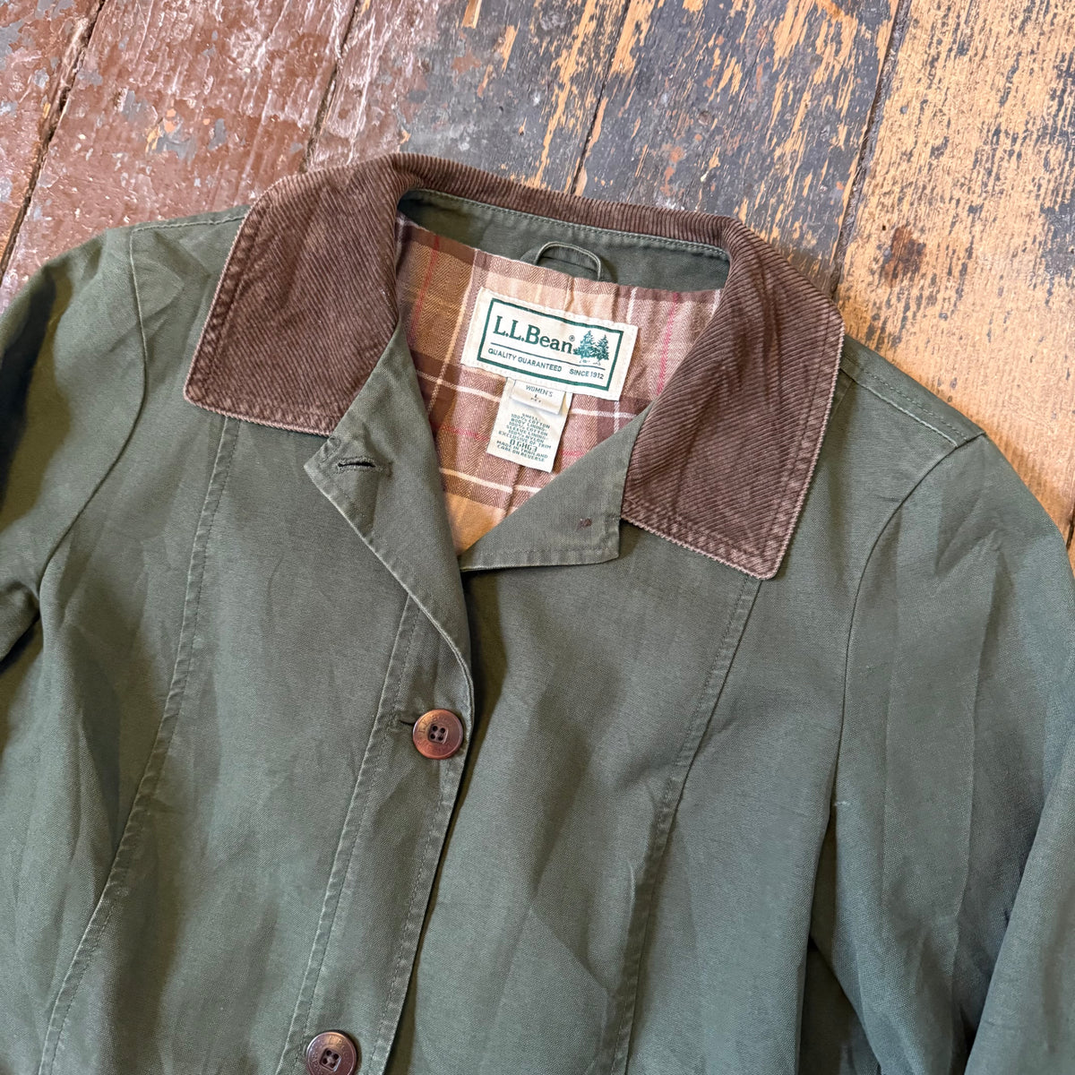 Vintage LL Bean Jacket Size WMNS Large