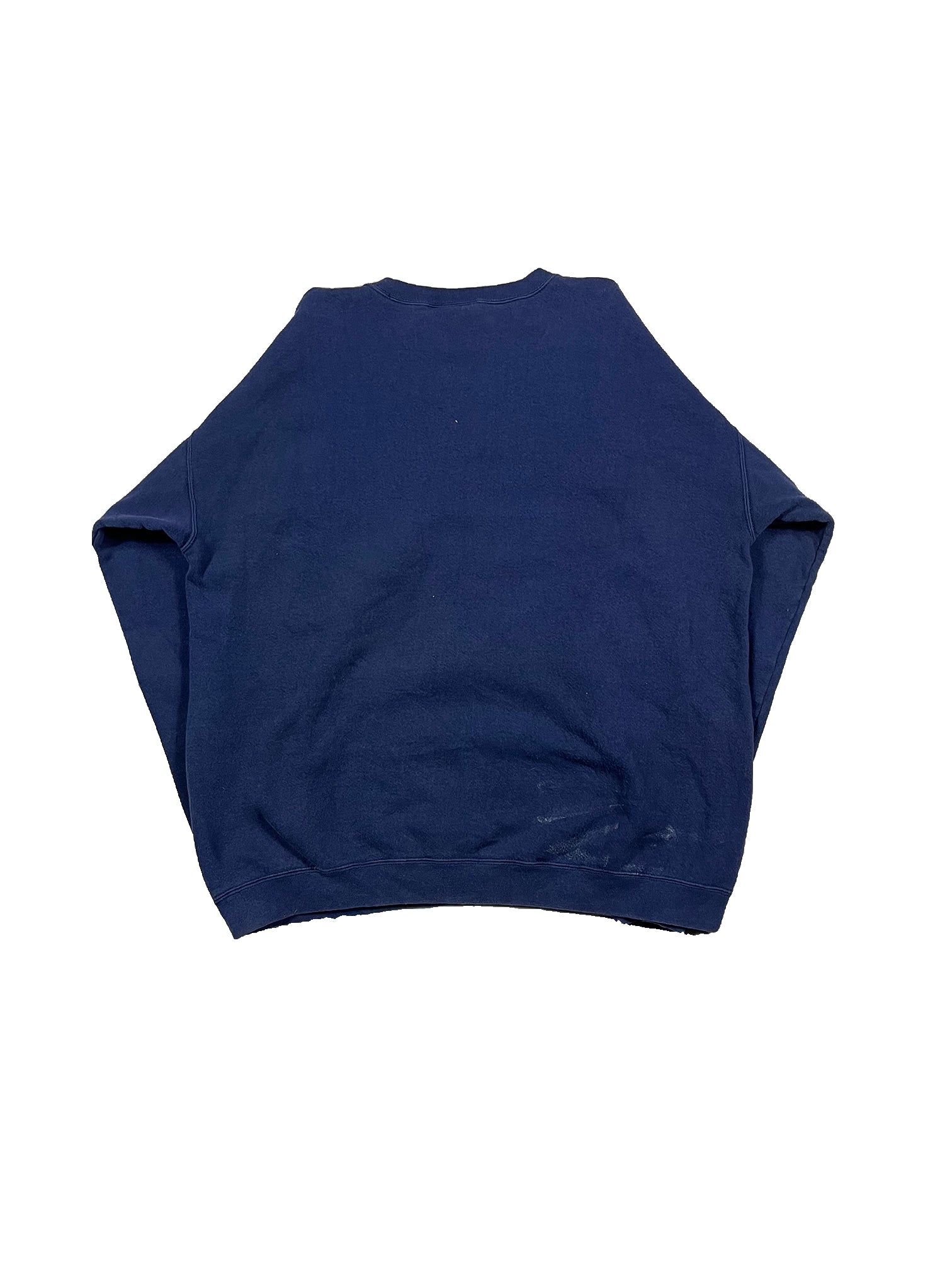 VINTAGE NAVY NCU STARTER CREWNECK SIZE XL
