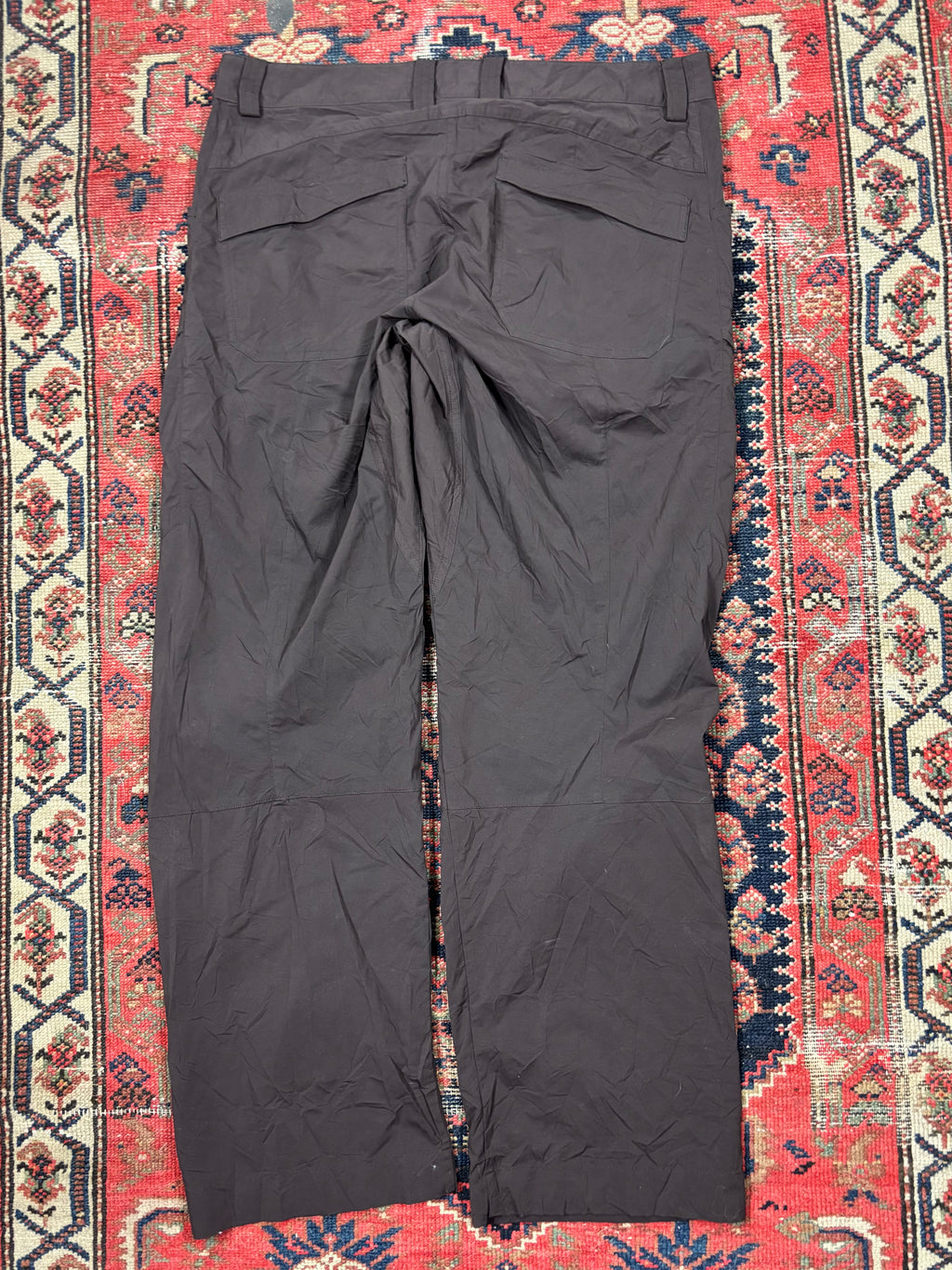 ARC’TERYX BROWN RAMPART NYLON TROUSERS W/36