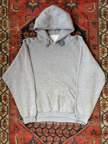 VINTAGE GREY RUSSEL HOODIE SIZE XL