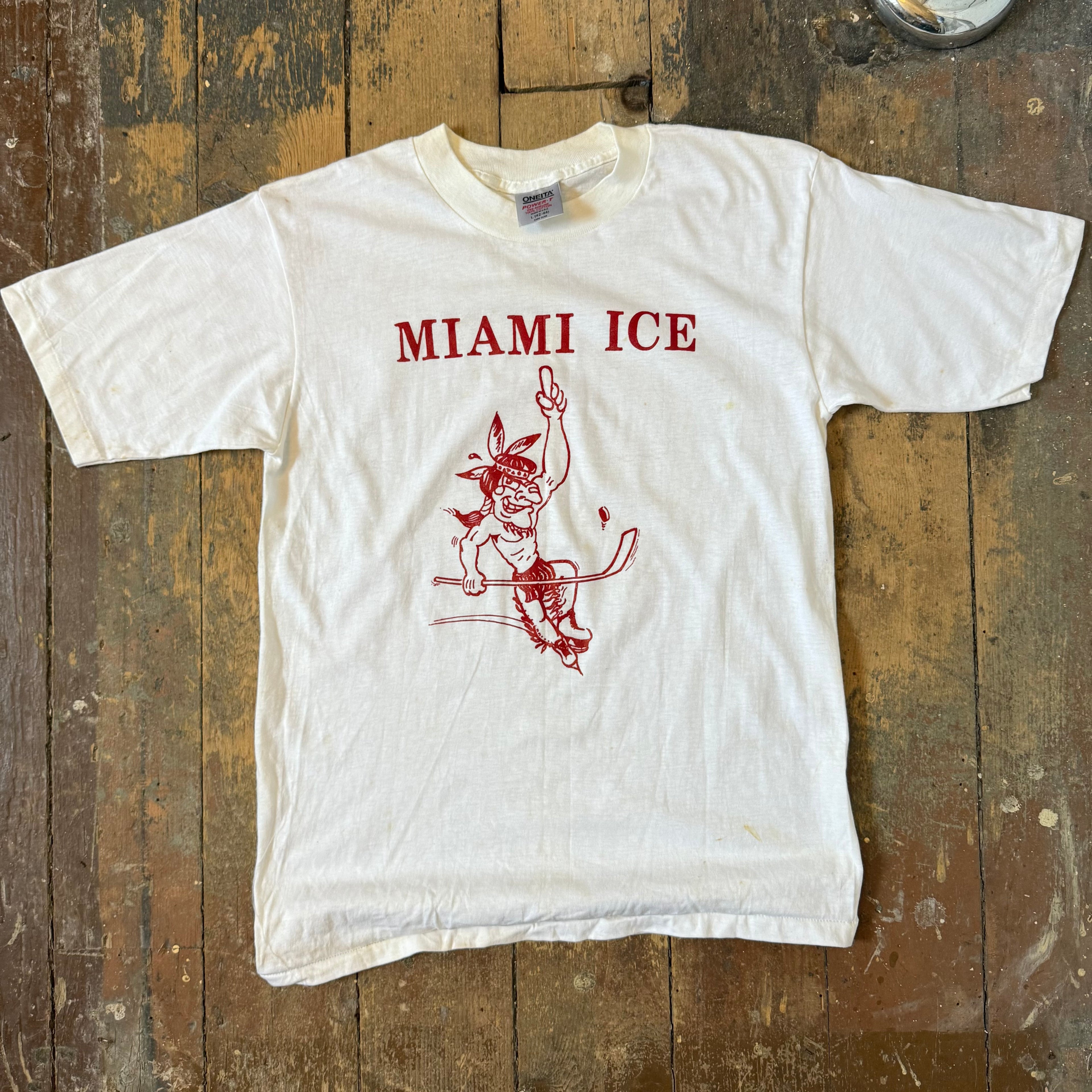 Vintage Miami Ice T Shirt Size Large