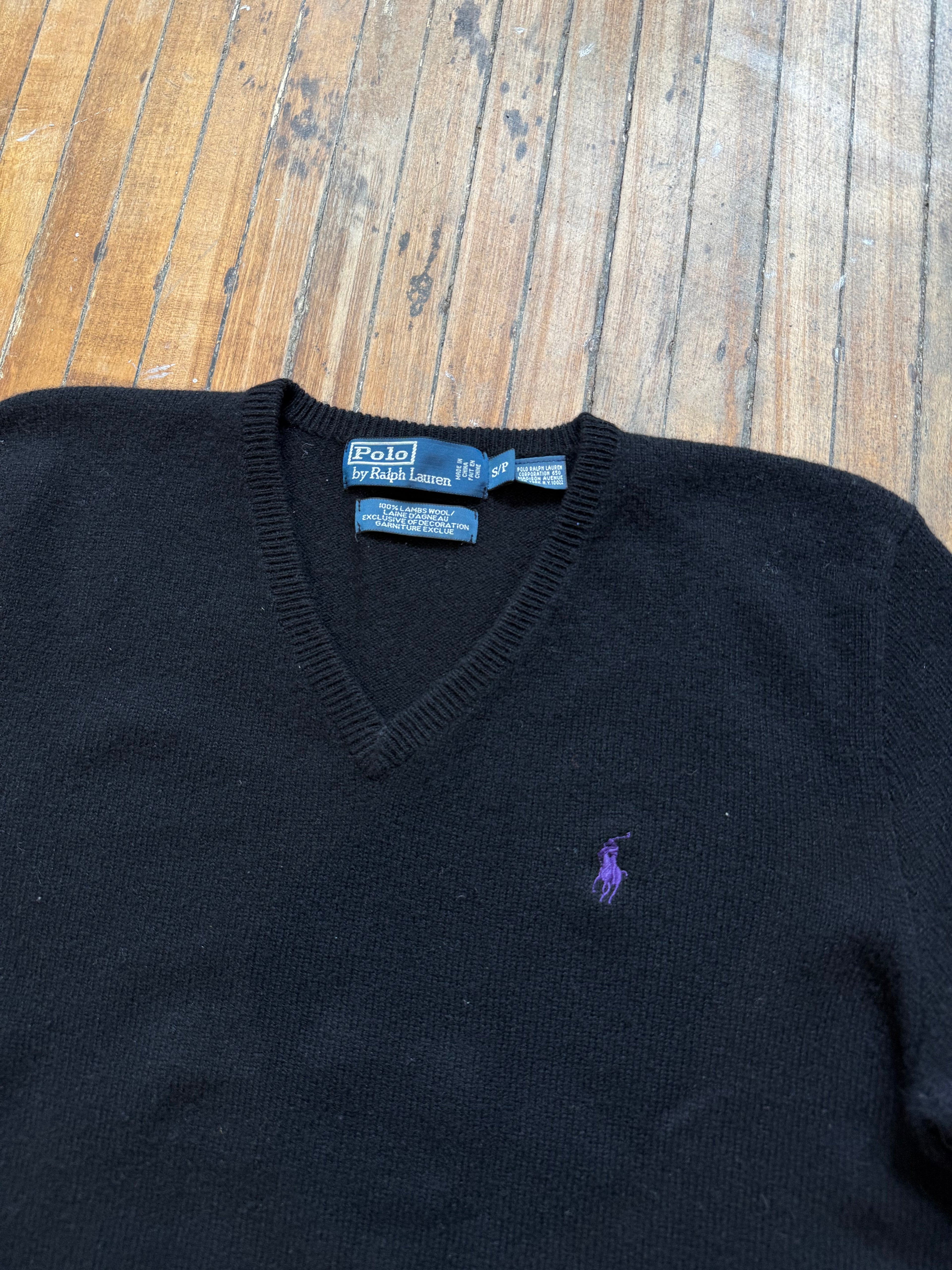 Vintage V-Neck Ralph Lauren Knit