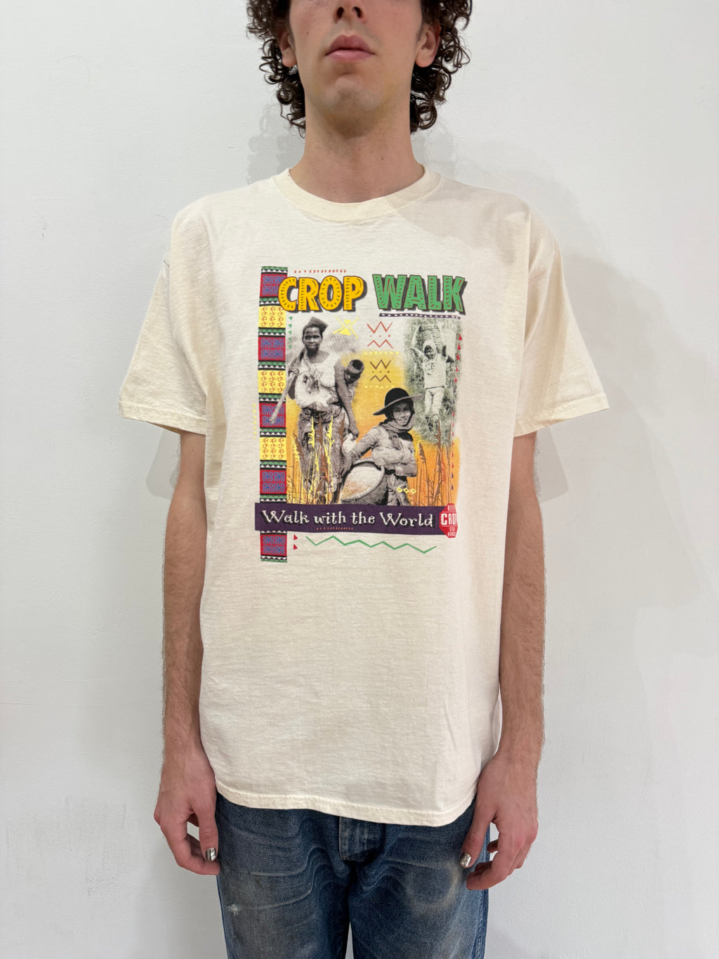 Vintage Crop Walk T-shirt