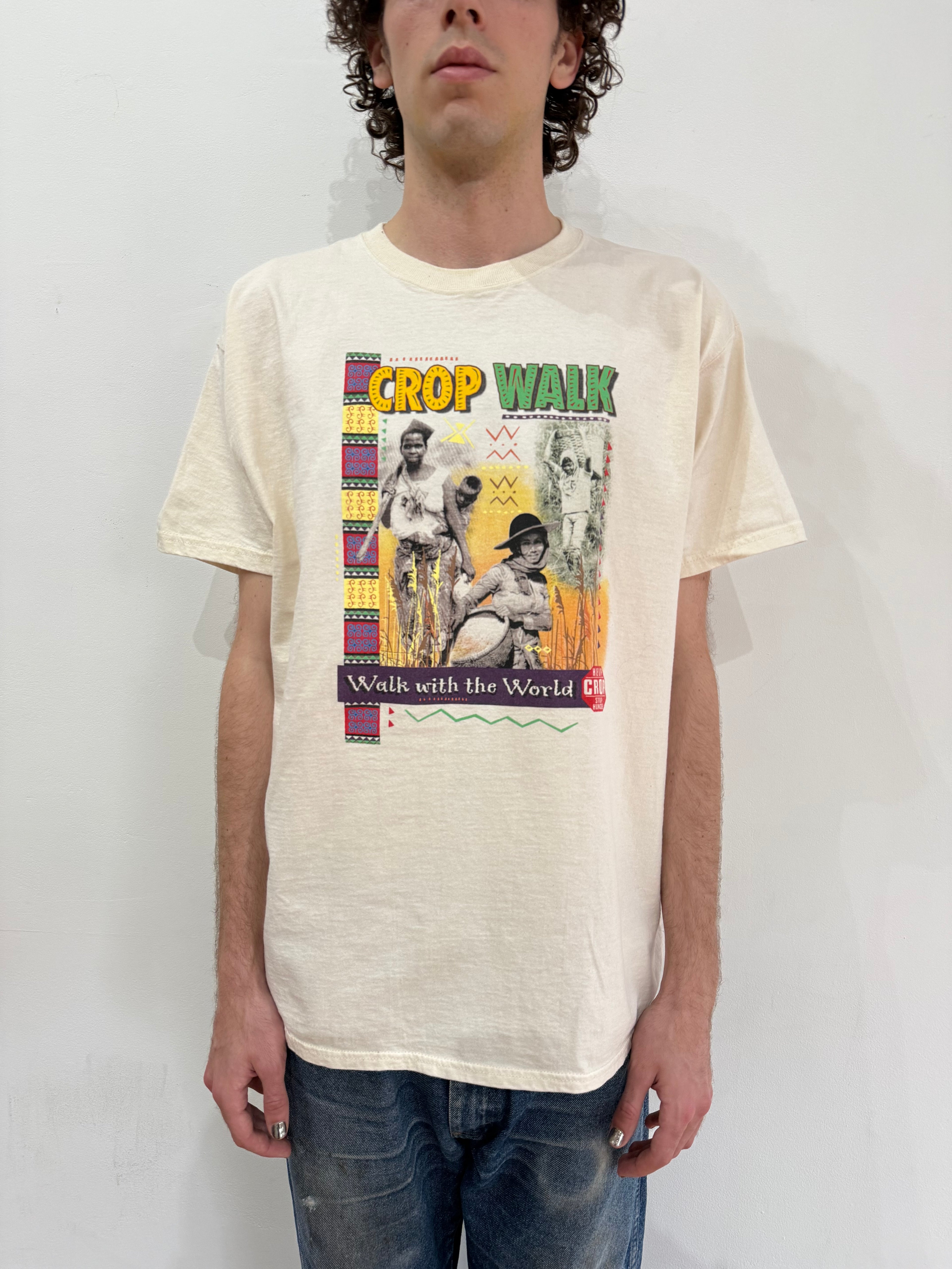 Vintage Crop Walk T-shirt