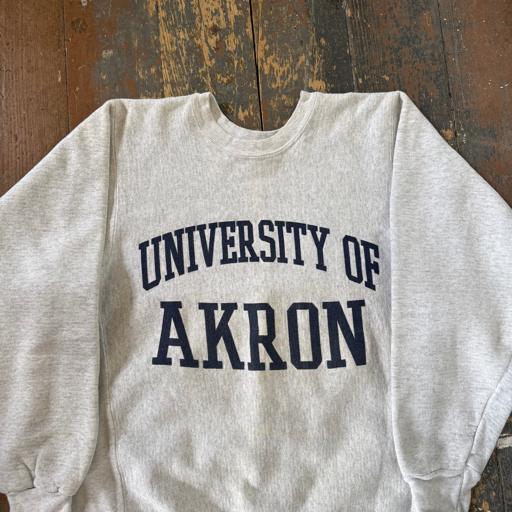 Vintage University Of Akron Crewneck Size Medium