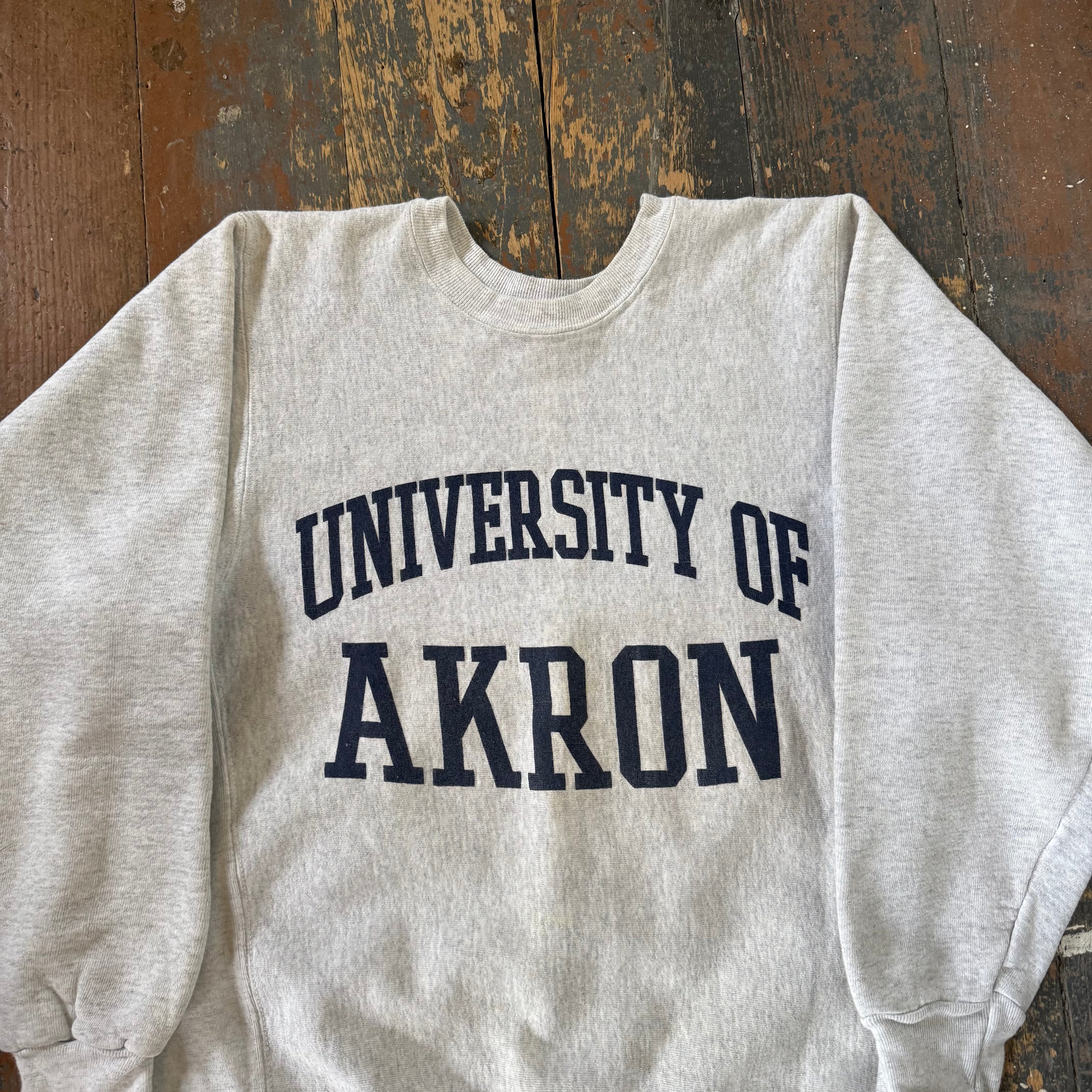 Vintage University Of Akron Crewneck Size Medium