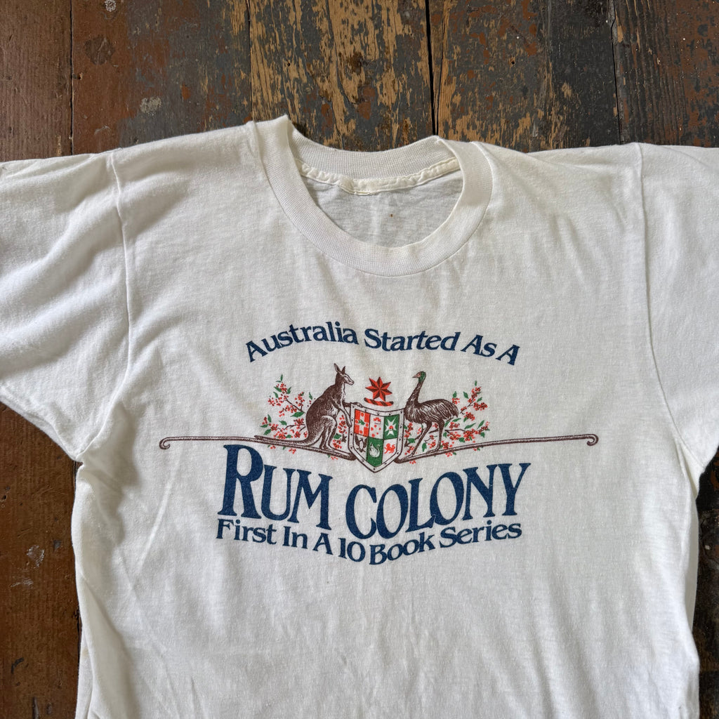 Vintage Australia Rum T Shirt Size Small