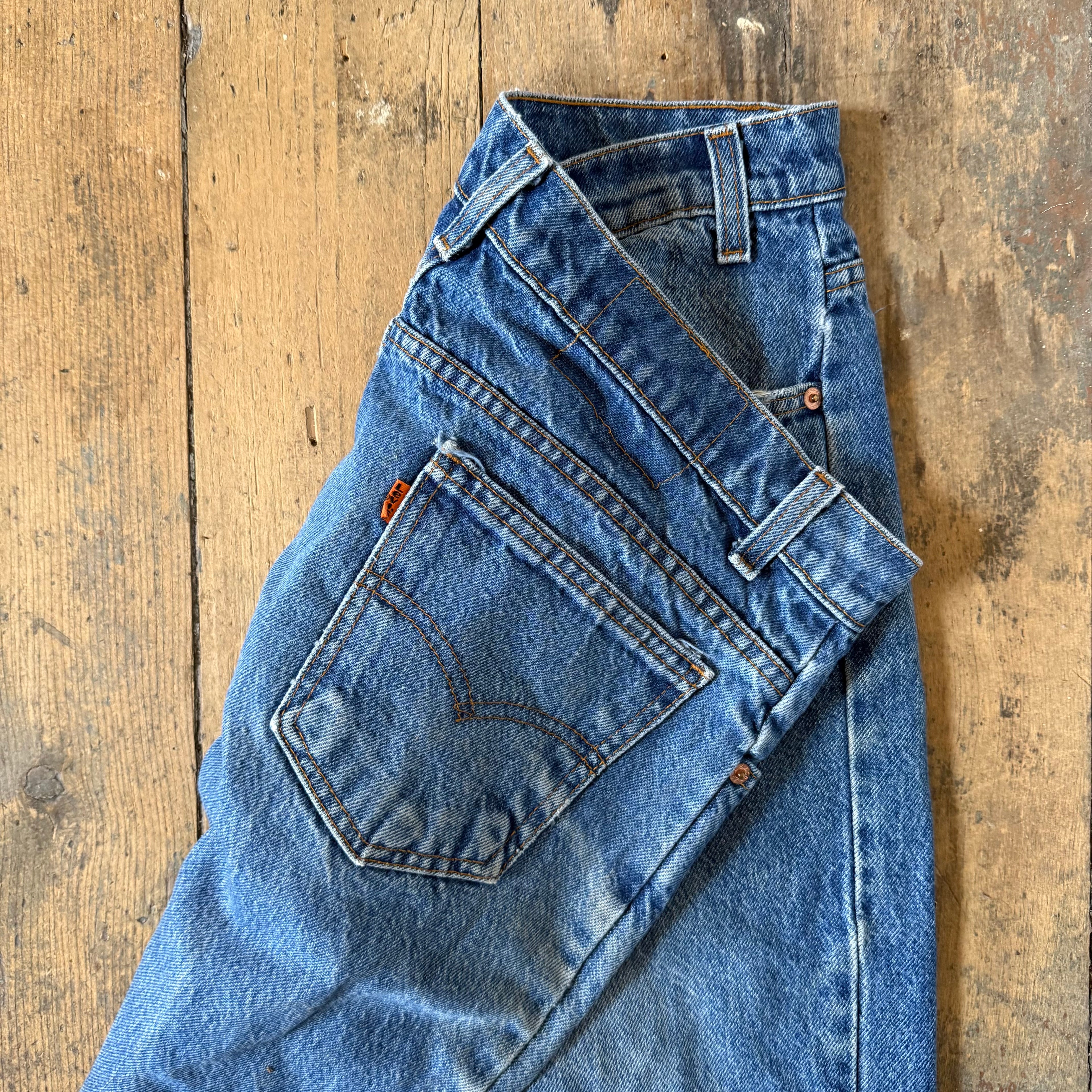 Vintage Levis Orange Tab Jeans Size - 33W