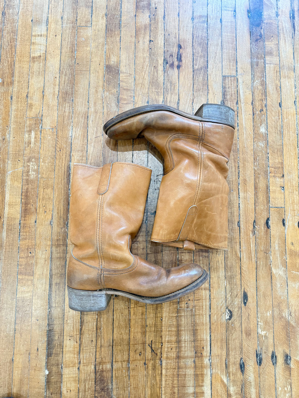 Vintage Square Toe Boot