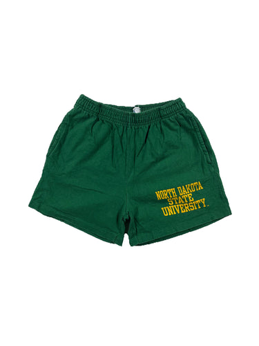 VINTAGE GREEN ND STATE UNIVERSITY SHORTS SIZE SMALL