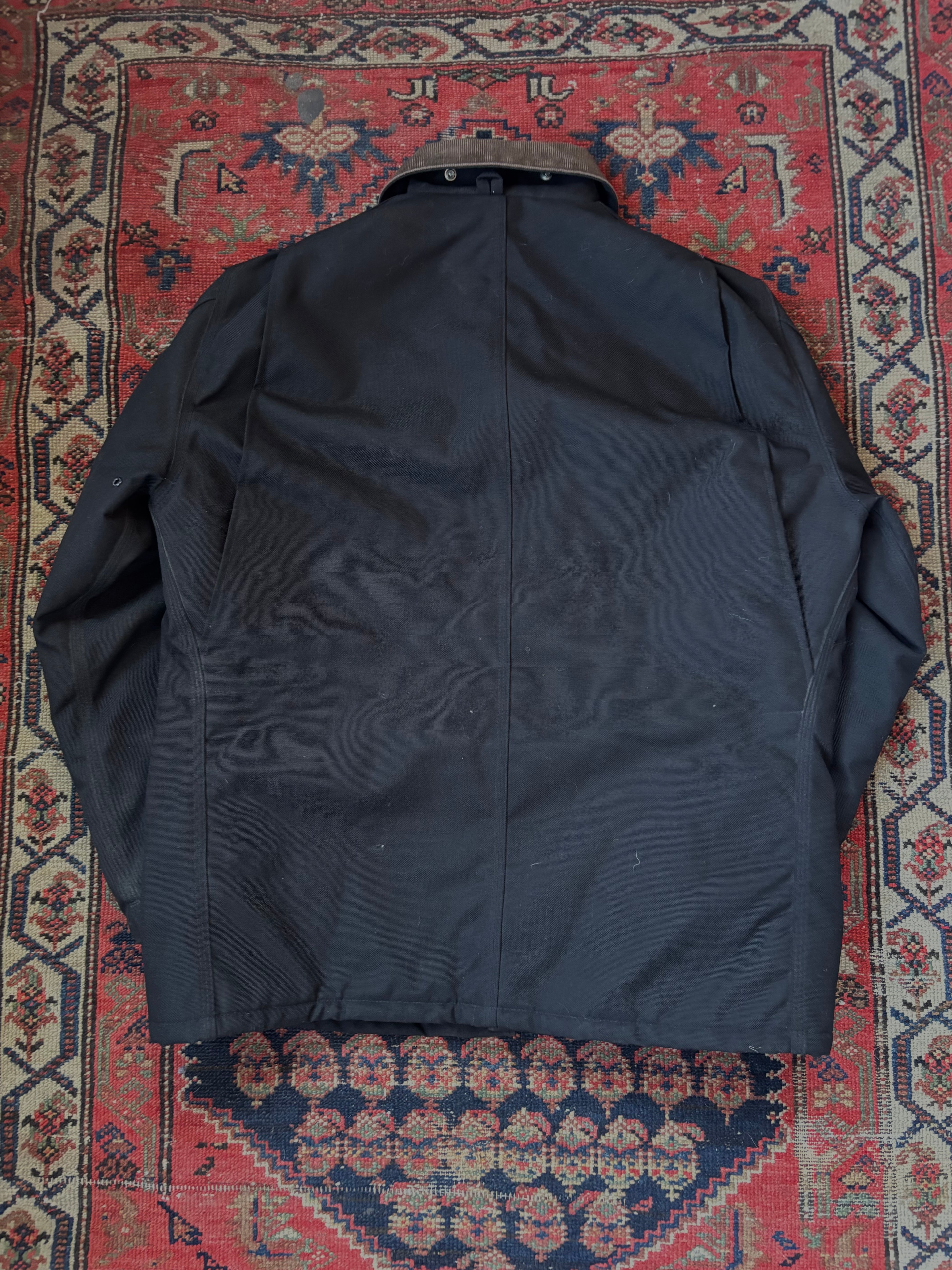 VINTAGE BLACK CARHARTT DETROIT STYLE CHORE XL