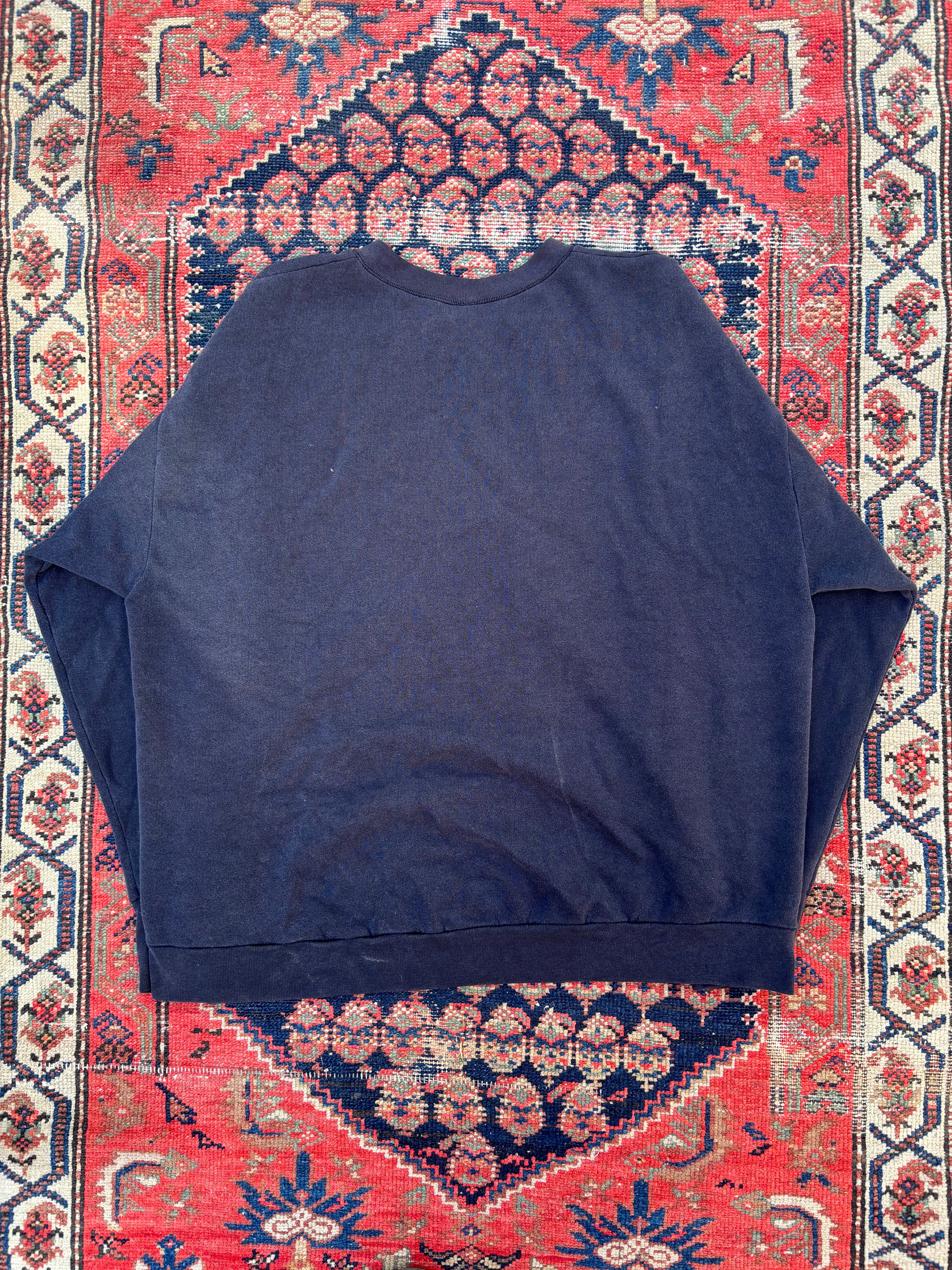 VINTAGE BLACK ‘COWBOY TILL I DIE” CREWNECK SIZE XL