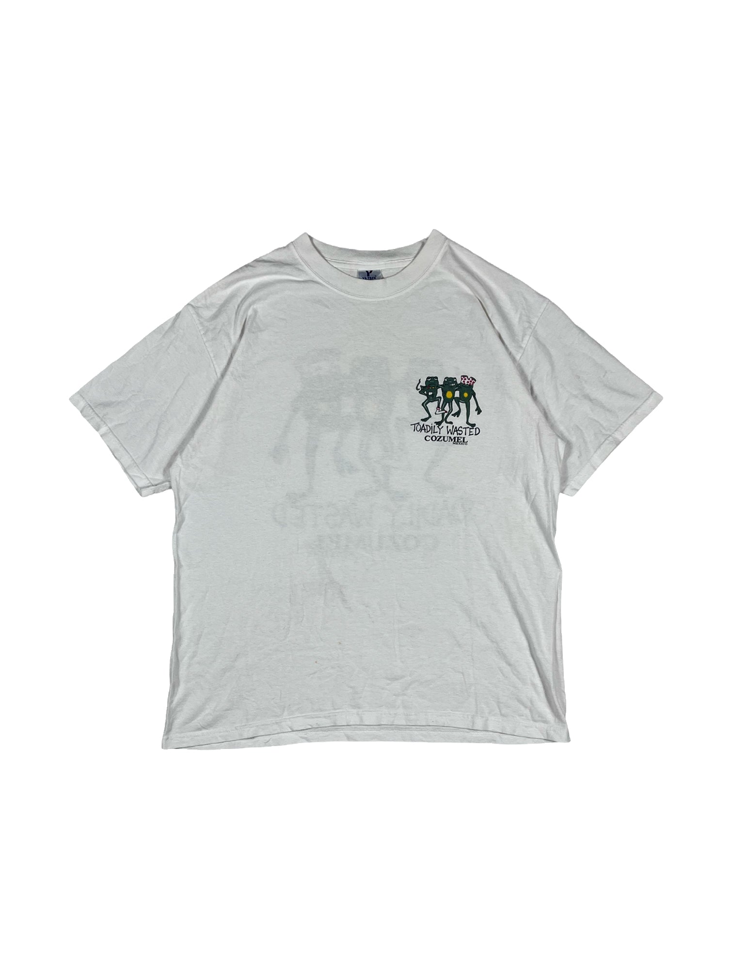 VINTAGE “TOTALLY WASTED” FROG TEE SIZE LAGRE