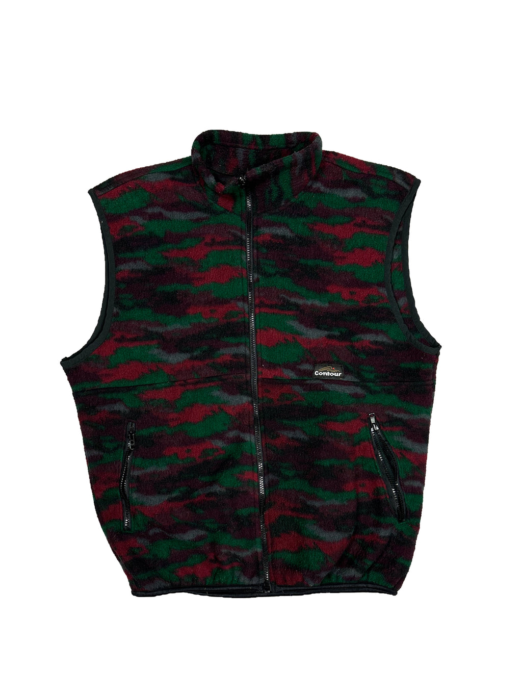 VINTAGE PATTERNED VEST SIZE SMALL