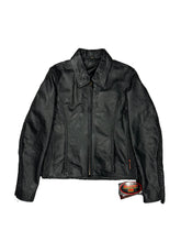 Load image into Gallery viewer, VINTAGE LEATHER JACKET SIZE XS
