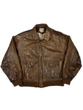 VINTAGE LEATHER BOMBER JACKET SIZE SMALL