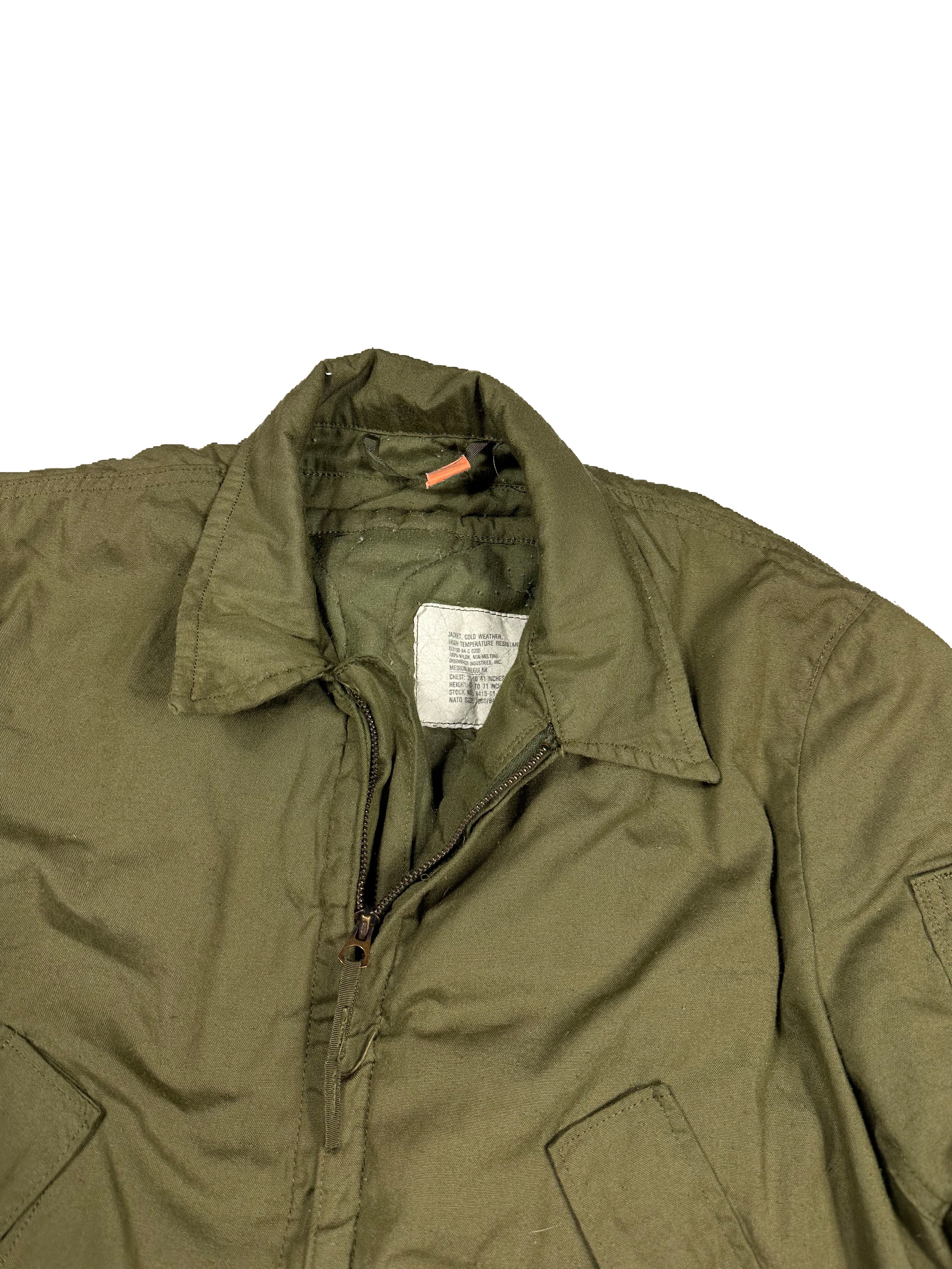 VINTAGE MILITARY BOMBER JACKET SIZE SMALL