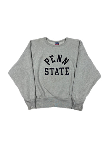 VINTAGE GRAY REVERSE WEAVE PENN STATE CREWNECK SIZE XL