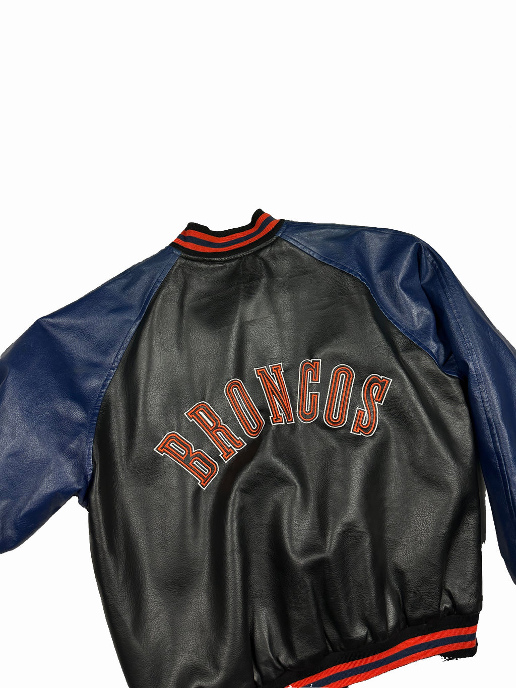 VINTAGE DENVER BRONCOS VARSITY JACKET SIZE MEDIUM