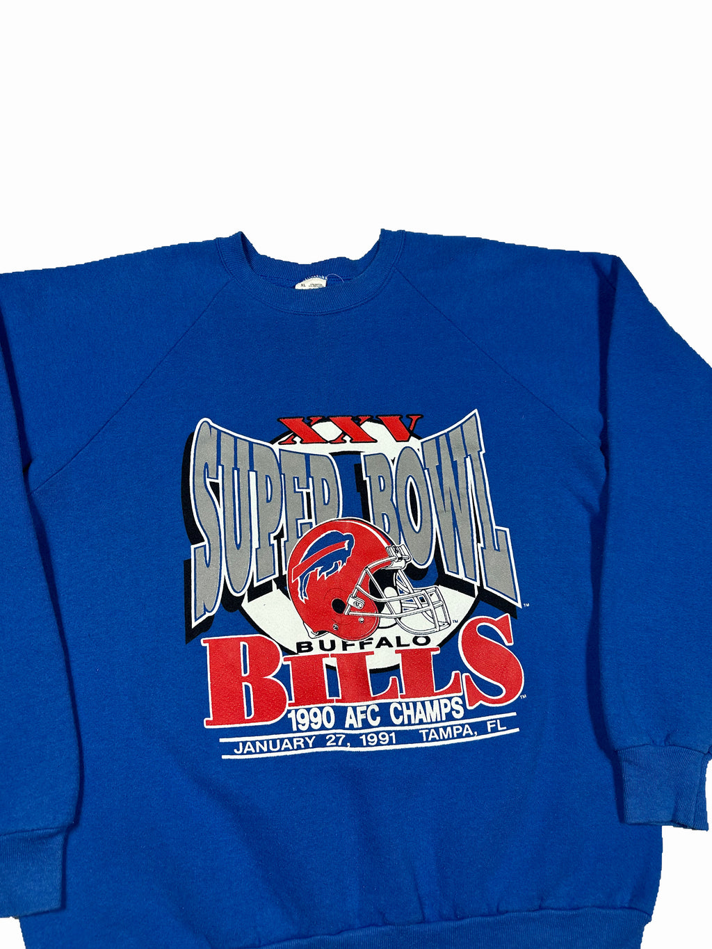 VINTAGE BUFFALO BILLS CREWNECK SIZE MEDIUM