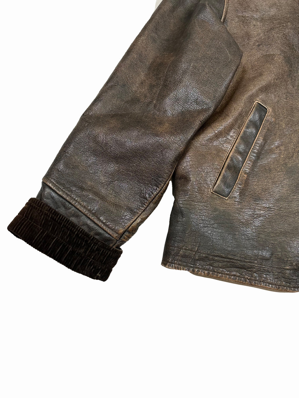 VINTAGE LEATHER WILSON JACKET SIZE MEDIUM