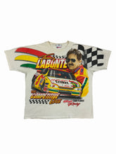 Load image into Gallery viewer, VINTAGE ALL OVER PRINT NASCAR T SHIRT SIZE MEDIUM