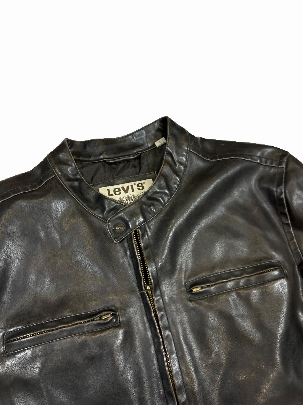 VINTAGE LEVIS BIKER JACKET SIZE LARGE