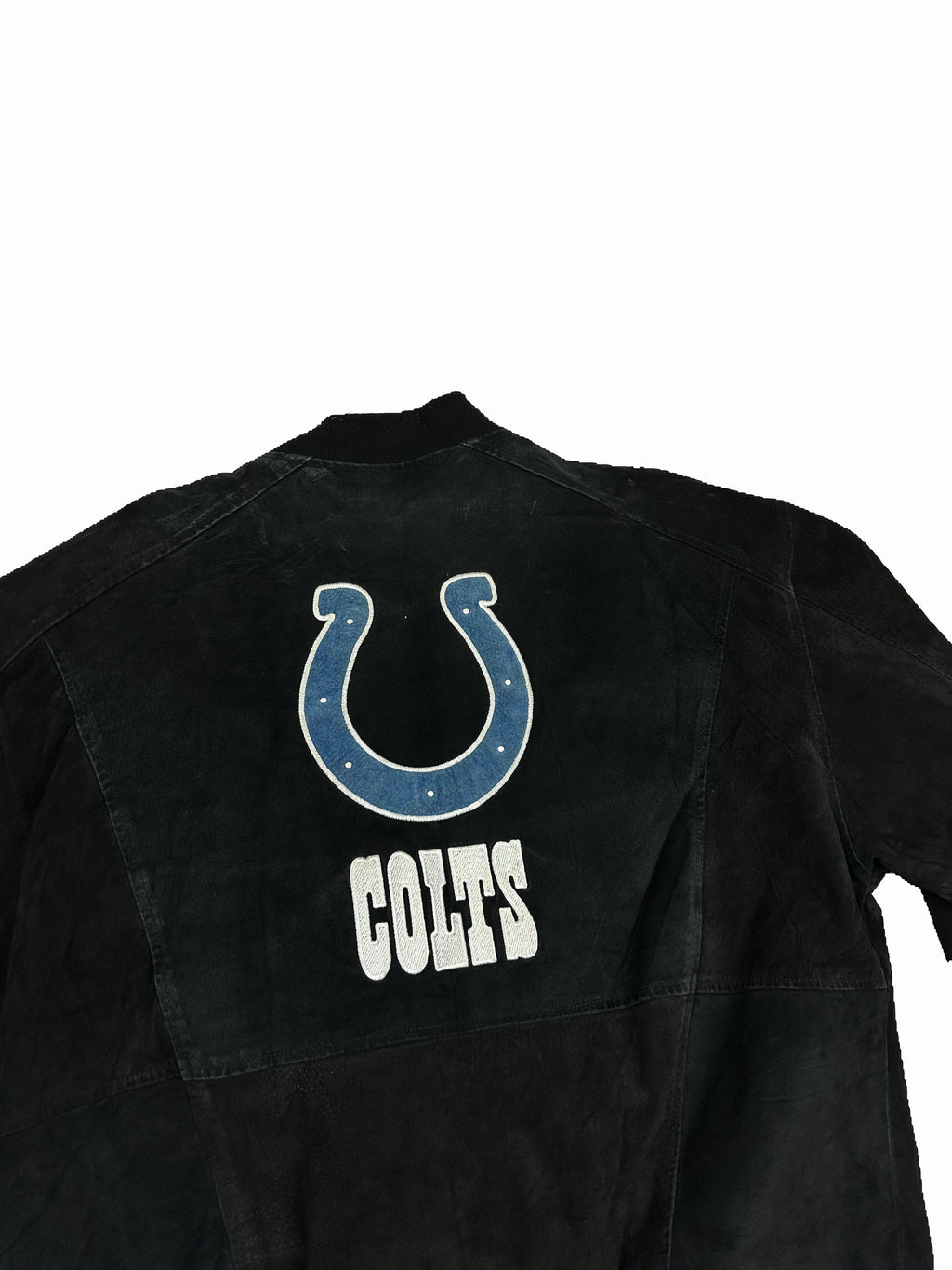 VINTAGE SUEDE COLTS JACKET SIZE LARGE