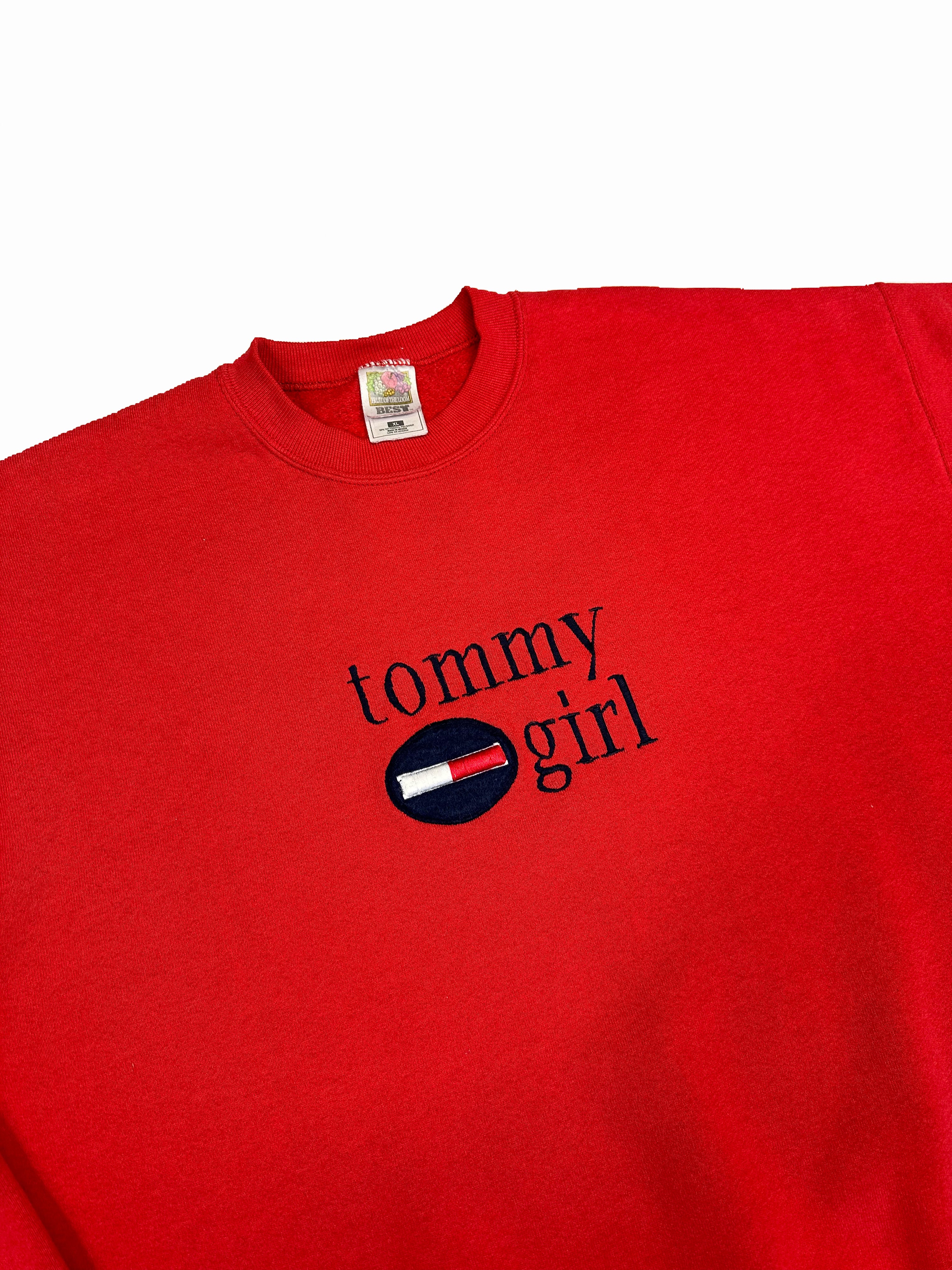 VINTAGE TOMMY GIRL CREWNECK SIZE MEDIUM