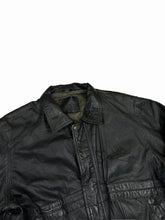 Load image into Gallery viewer, VINTAGE LEATHER BOMBER JACKET SIZE MEDIUM