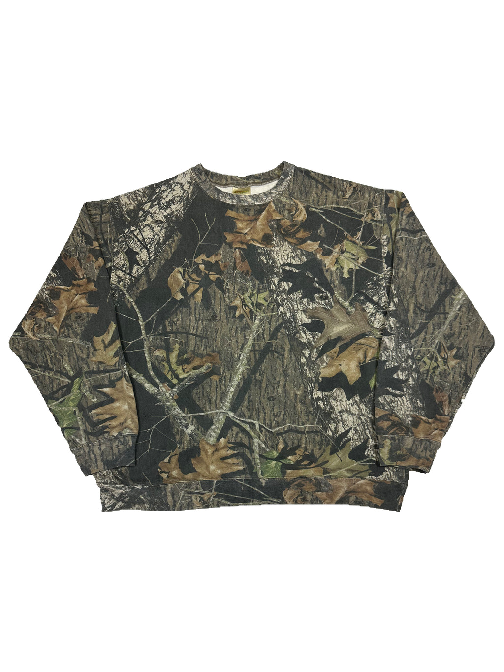 VINTAGE CAMO CREWNECK SIZE XL