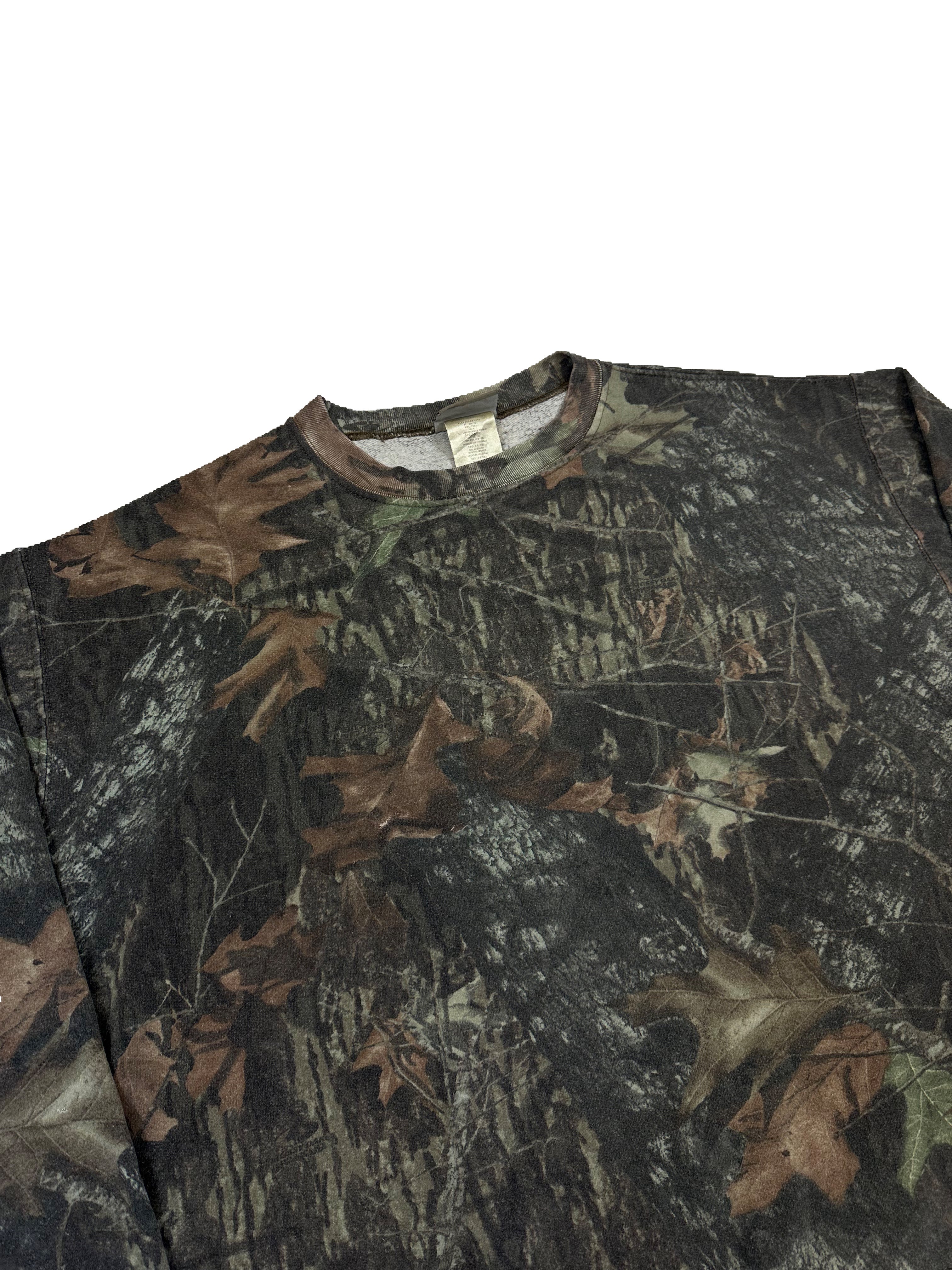 VINTAGE CAMO CREWNECK SIZE XL
