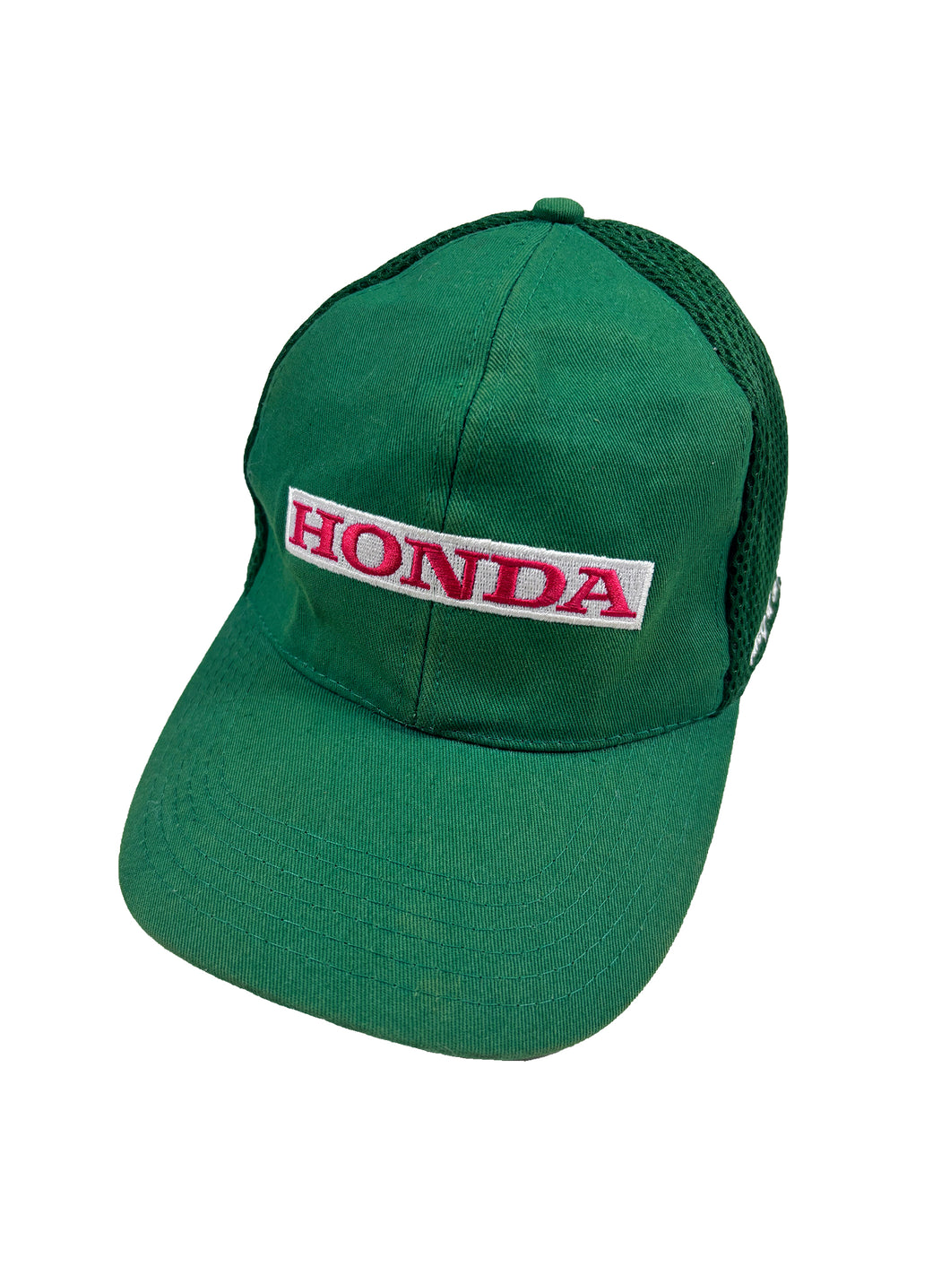 VINTAGE GREEN MESH BACK HONDA HAT