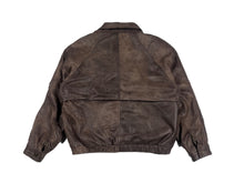 Load image into Gallery viewer, VINTAGE BROWN BOMBER JACKET SIZE XL