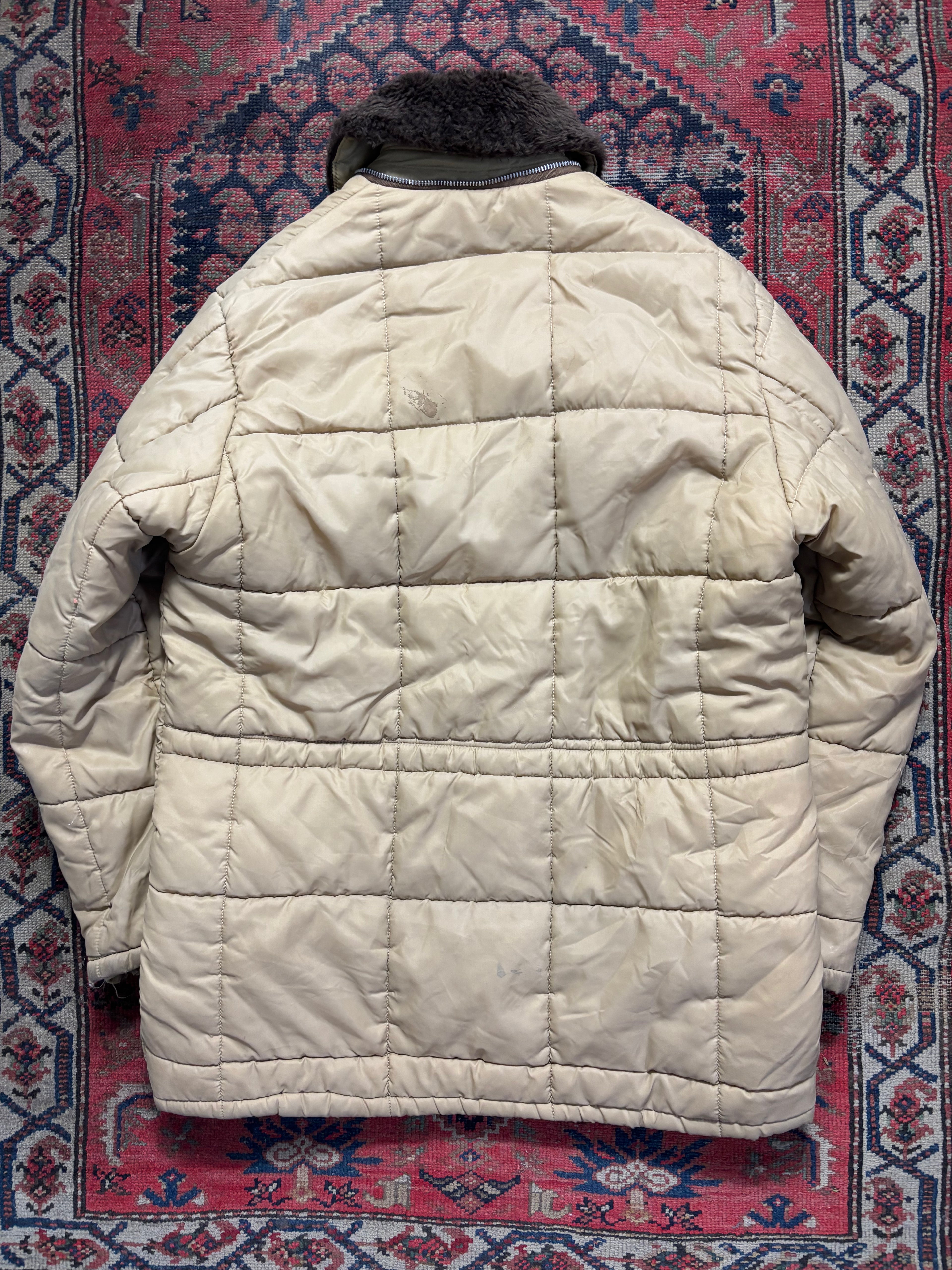 VINTAGE “FIELD STREAM” INSULATED CHORE JACKET SIZE LARGE