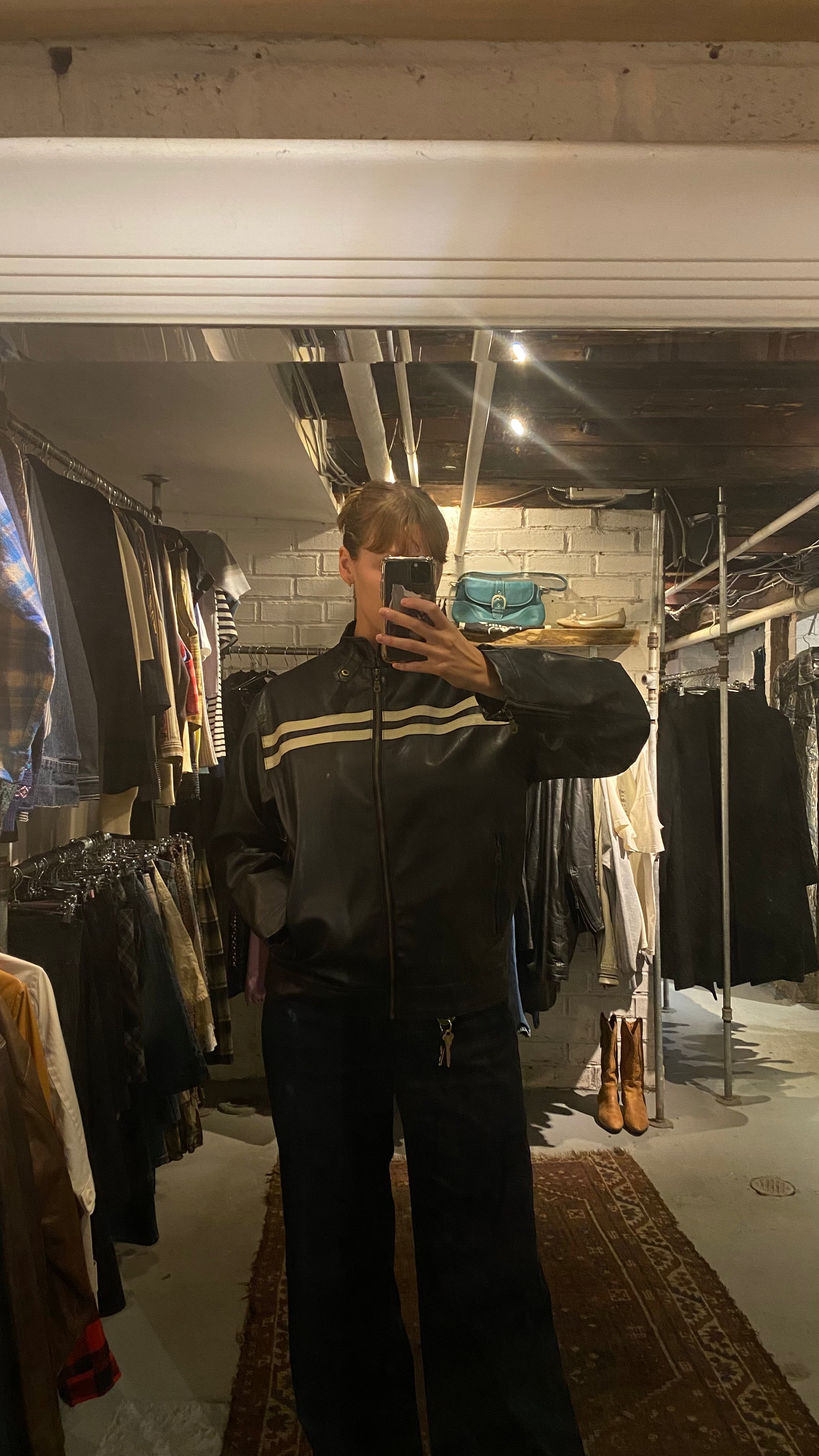 Vintage biker jacket