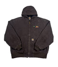 VINTAGE BROWN CARHARTT JACKET SIZE XL
