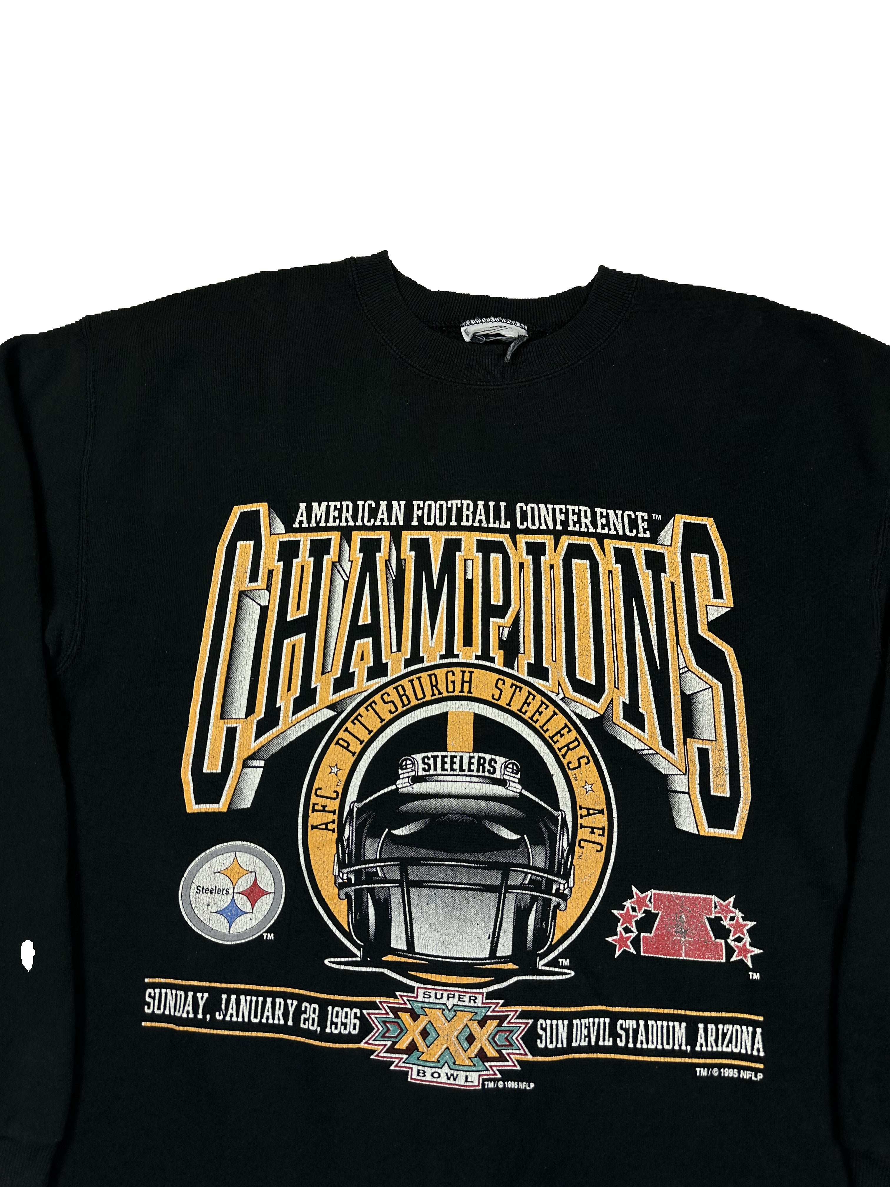 VINTAGE STEELERS CREWNECK SIZE LARGE