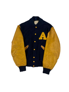 VINTAGE “A” VARSITY JACKET SIZE LARGE