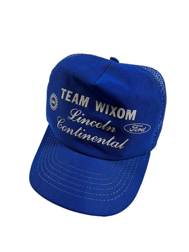 VINTAGE “TEAM WIXOM” FORD TRUCKER HAT