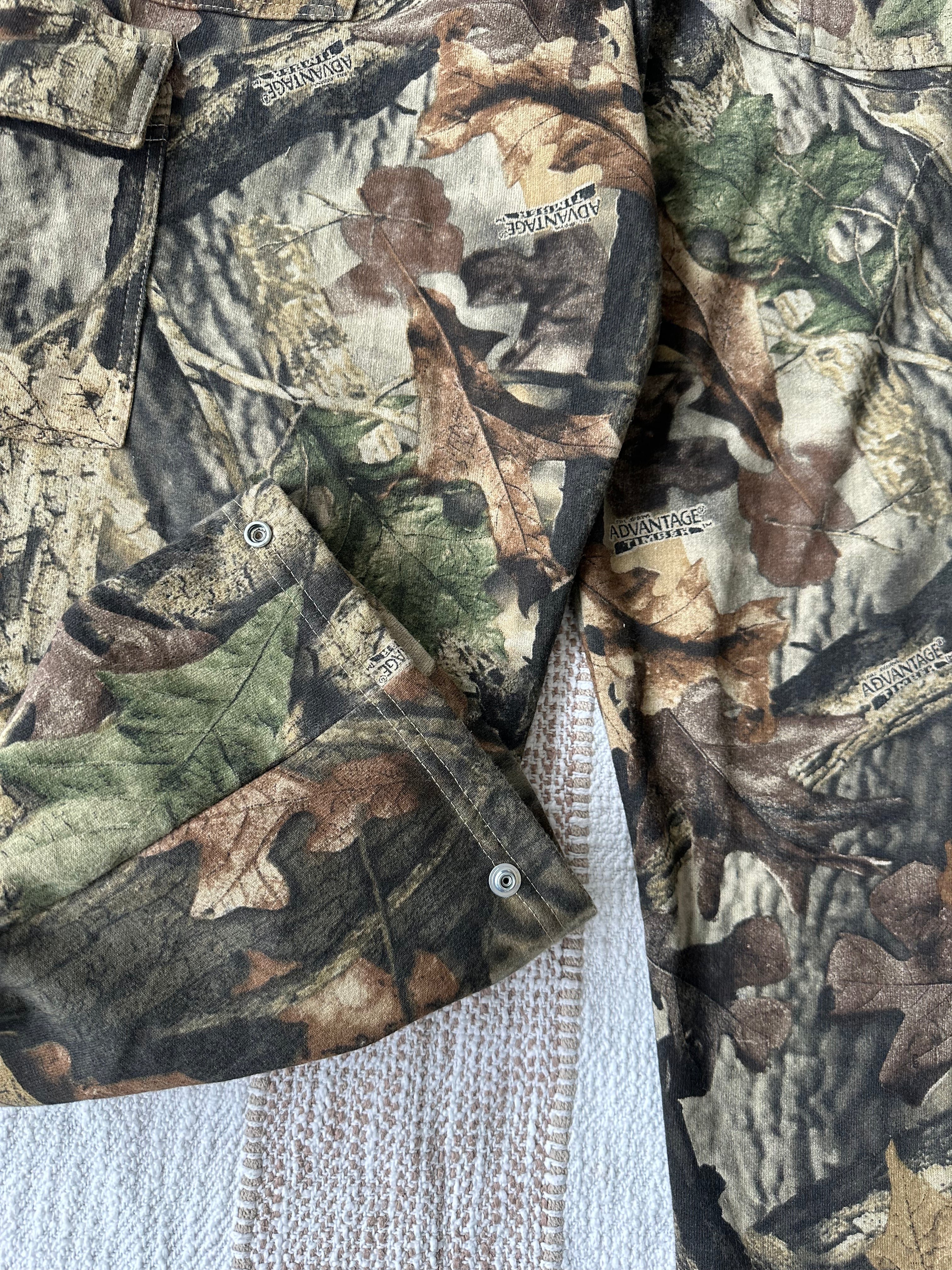 VINTAGE CAMO SWEAT PANTS SIZE 30W