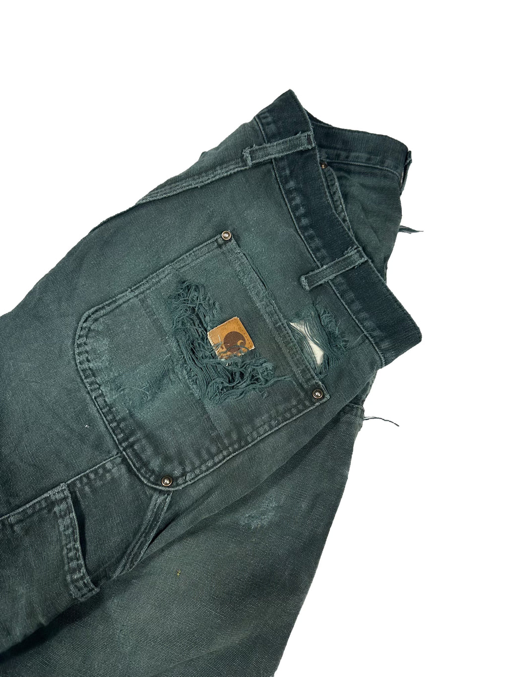DISTRESSED CARHARTT DOUBLE KNEES SIZE/W34