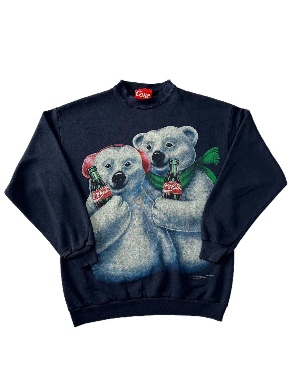 COCA-COLA CREWNECK SIZE/M