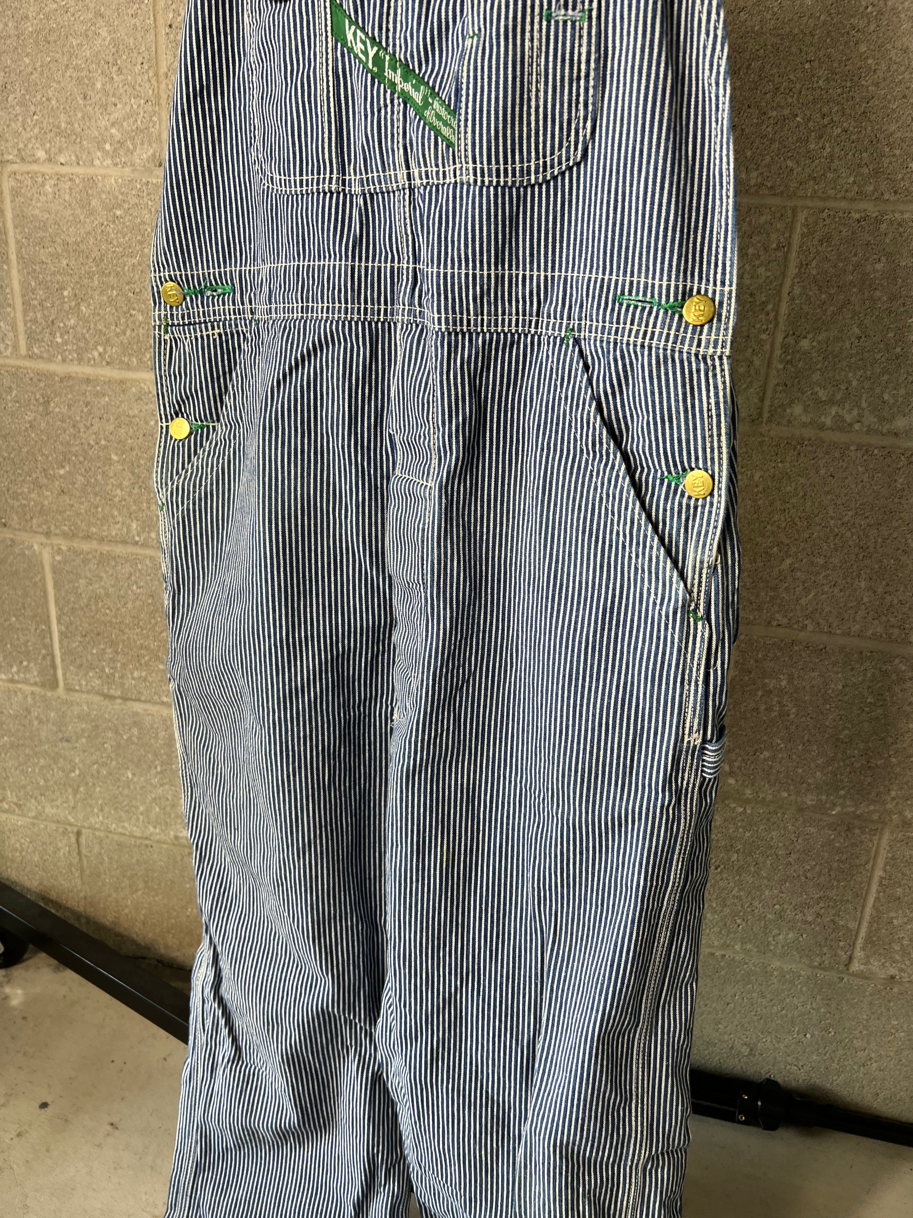 VINTAGE KEY OVERALLS - SIZE/M-L