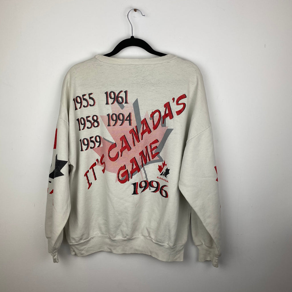 1996 Team Canada summit crewneck