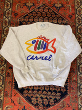 Load image into Gallery viewer, 90s Carmel Fish Crewneck - M/L